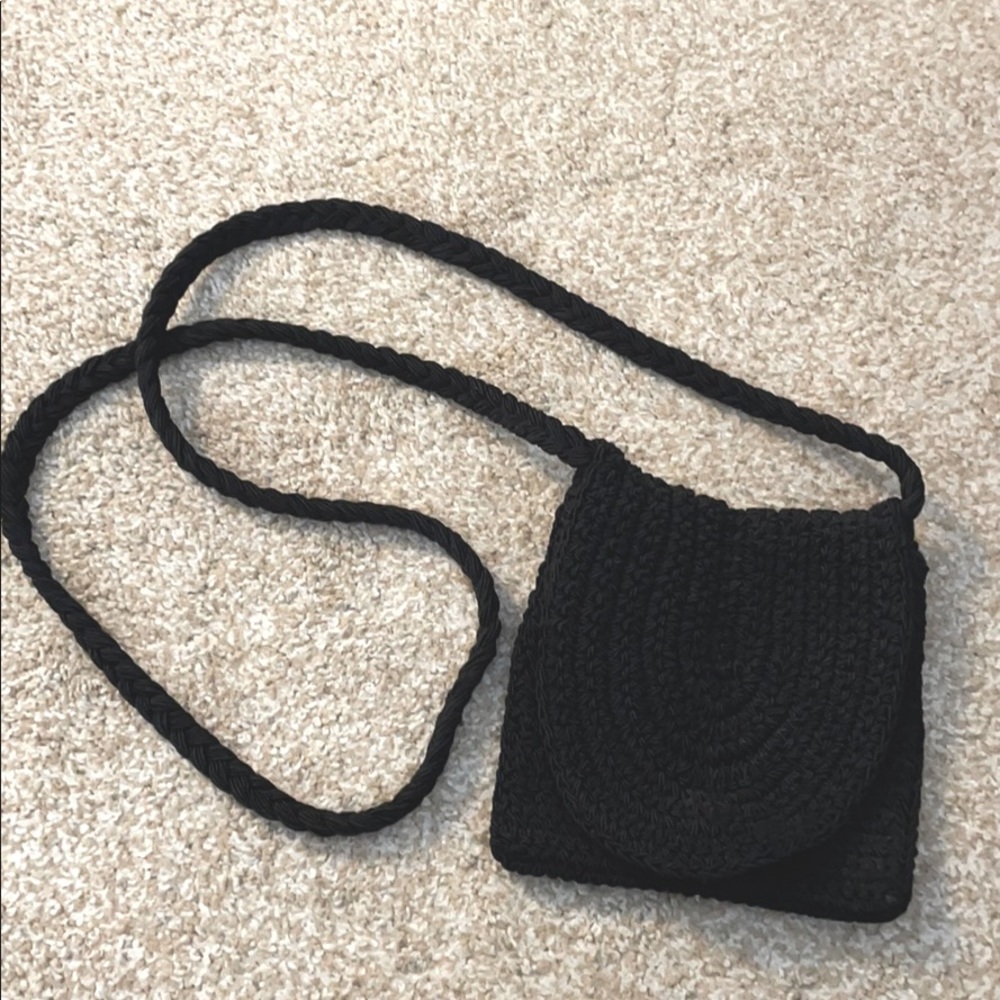 Mini Black Shoulder Crossover Carrie Forbes Purse